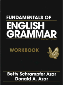 Fundamentals of English Grammar Workbook – Second Edition
