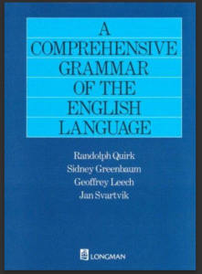 A Comprehensive Grammar Of The English Language