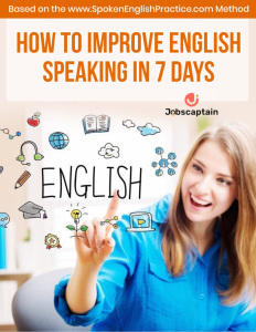 How To Improve English Speaking In 7 Days