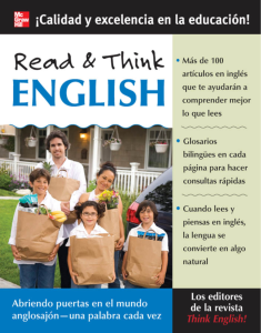 Read & Think English Book