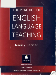 The Practice of English Language Teaching, 3rd…