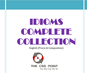 IDIOMS COMPLETE COLLECTIONS
