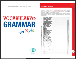 Vocabulary Grammar For Kids