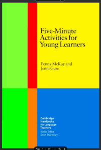 Five Minute Activities for Young Learners
