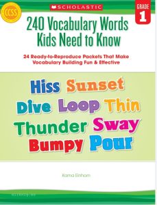 240 Vocabulary Words Kids Need to Know